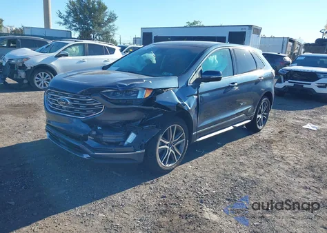 2019 Ford Edge Titanium из США, поврежденный, VIN 2FMPK4K97KBB91795